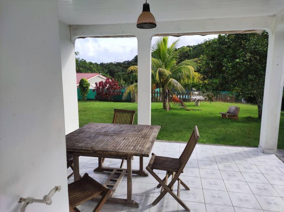 Villa Familiale Avec Piscine Le Marin Bagian luar foto